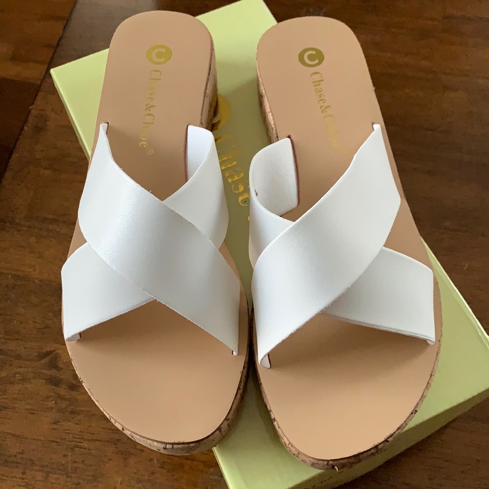 Chase & Chloe Sandals, 8.5
